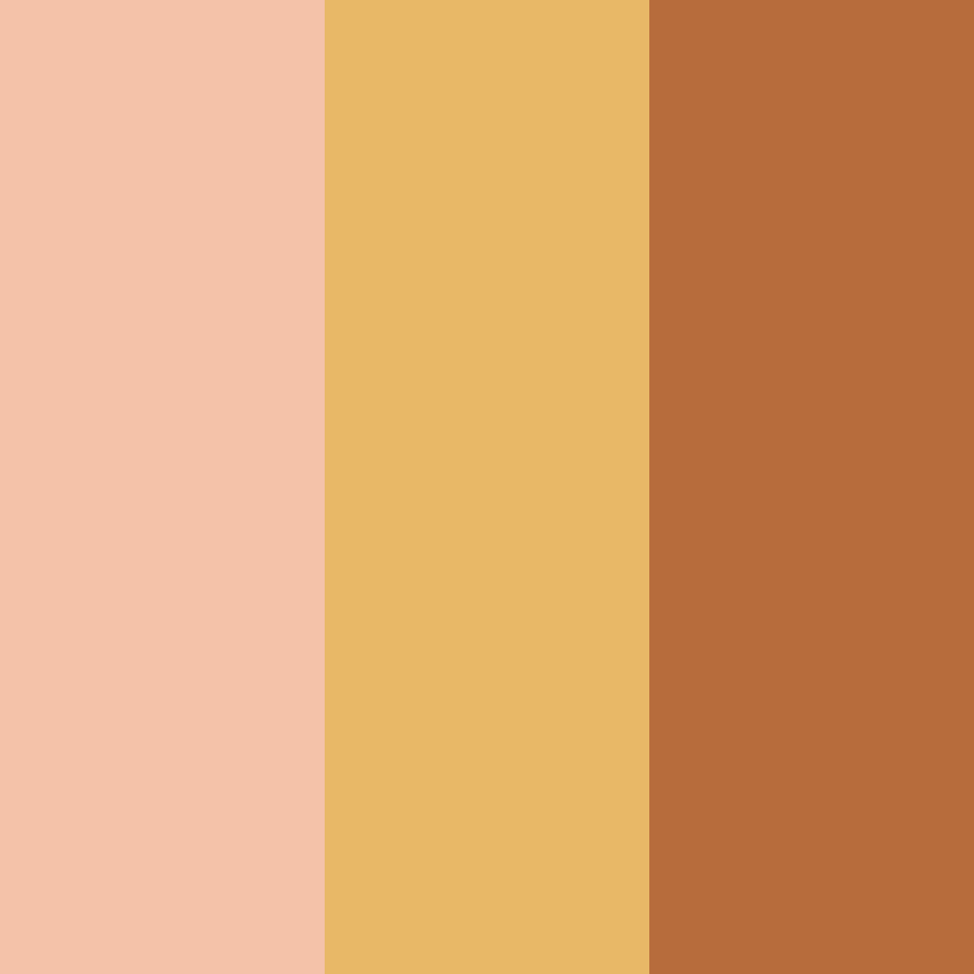 Download rustic cream dream color palette PNG image (square)