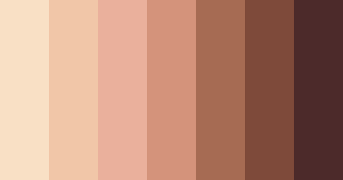 Download cottage comforts color palette PNG image (landscape)