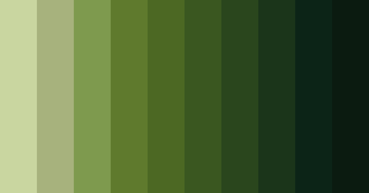 Download whispering woods color palette PNG image (landscape)