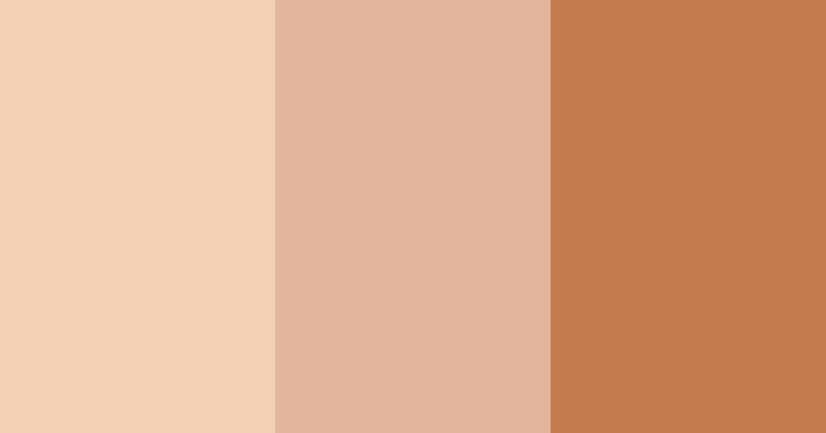 Download warm peach color palette PNG image (landscape)
