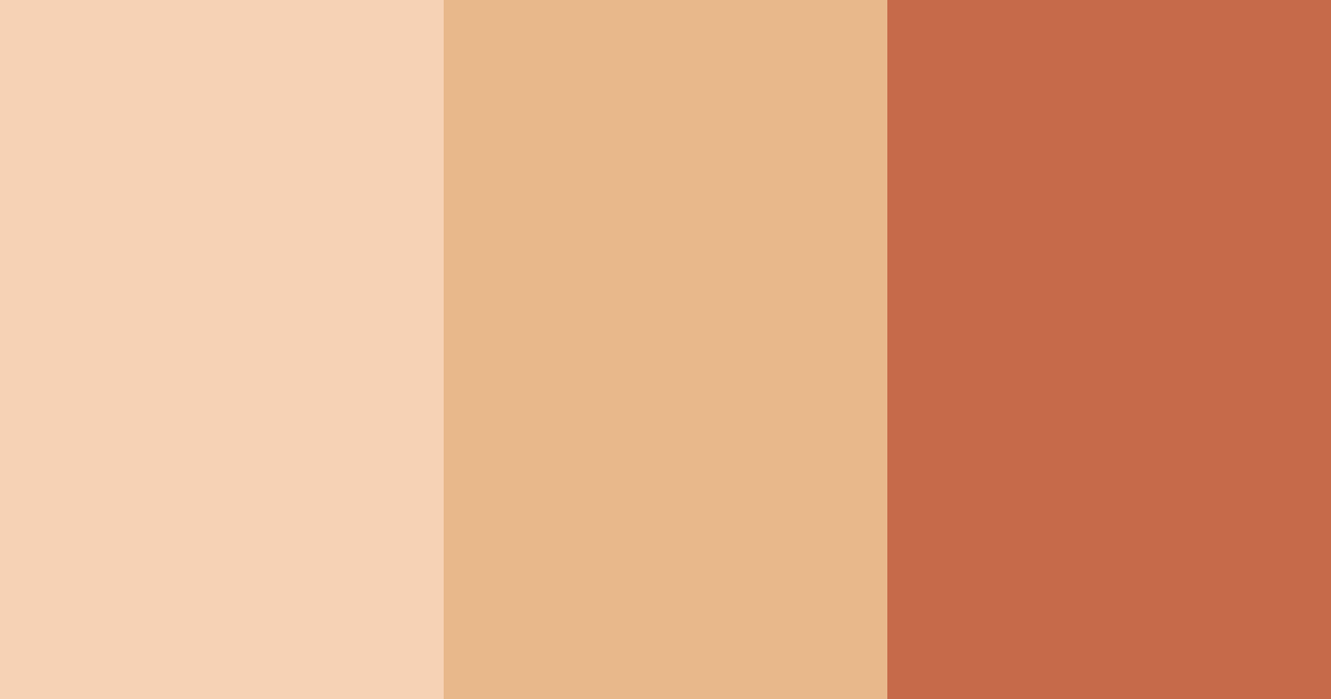 Download warm peach color palette PNG image (landscape)
