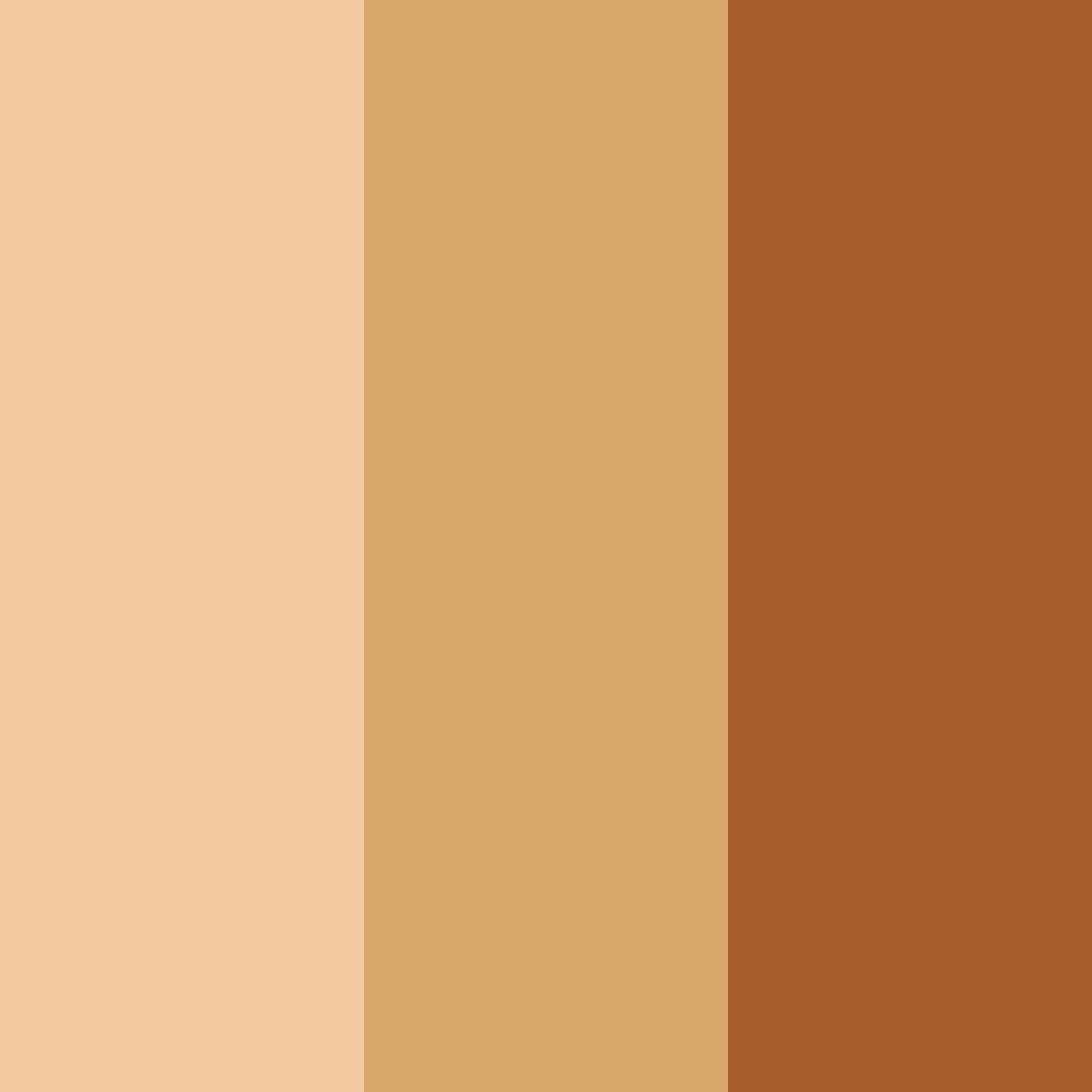 Download warm peach color palette PNG image (square)