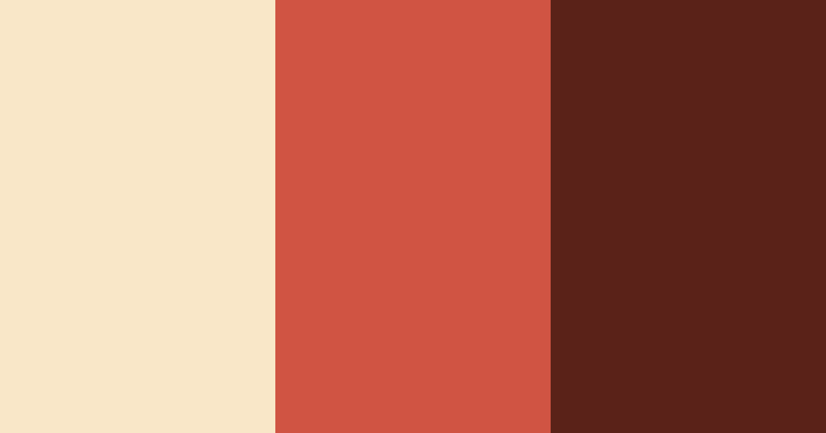 Download rustic orange color palette PNG image (landscape)
