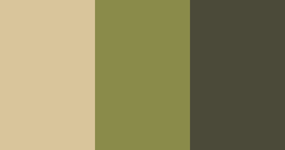 Download olive mist color palette PNG image (landscape)