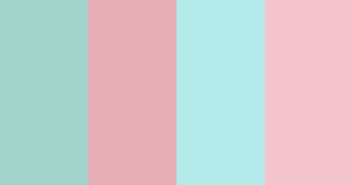 Download pastel beach sunrise color palette PNG image (landscape)