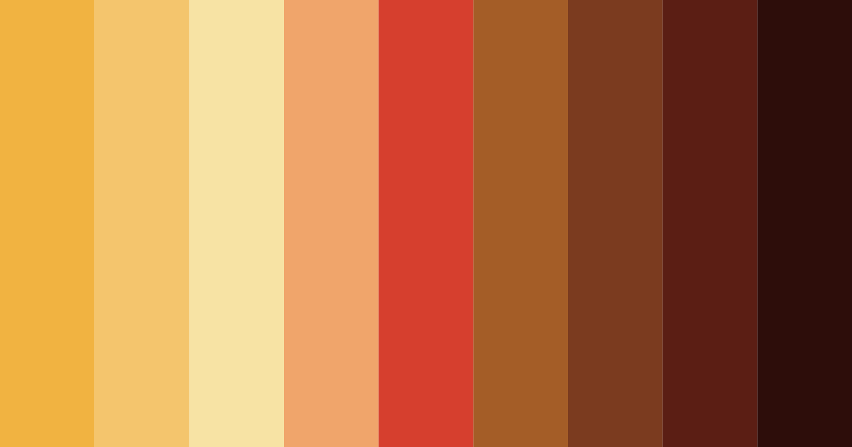 Download savannah glow color palette PNG image (landscape)