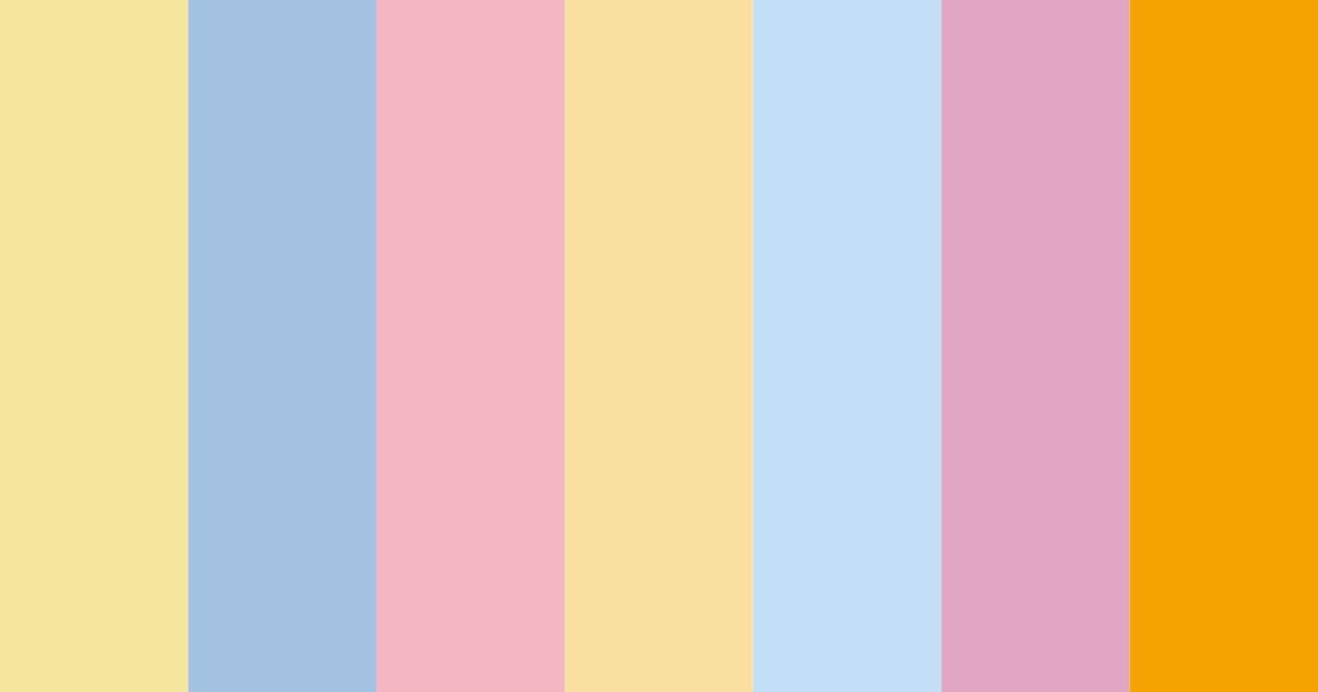 Download pastel dreamscape color palette PNG image (landscape)
