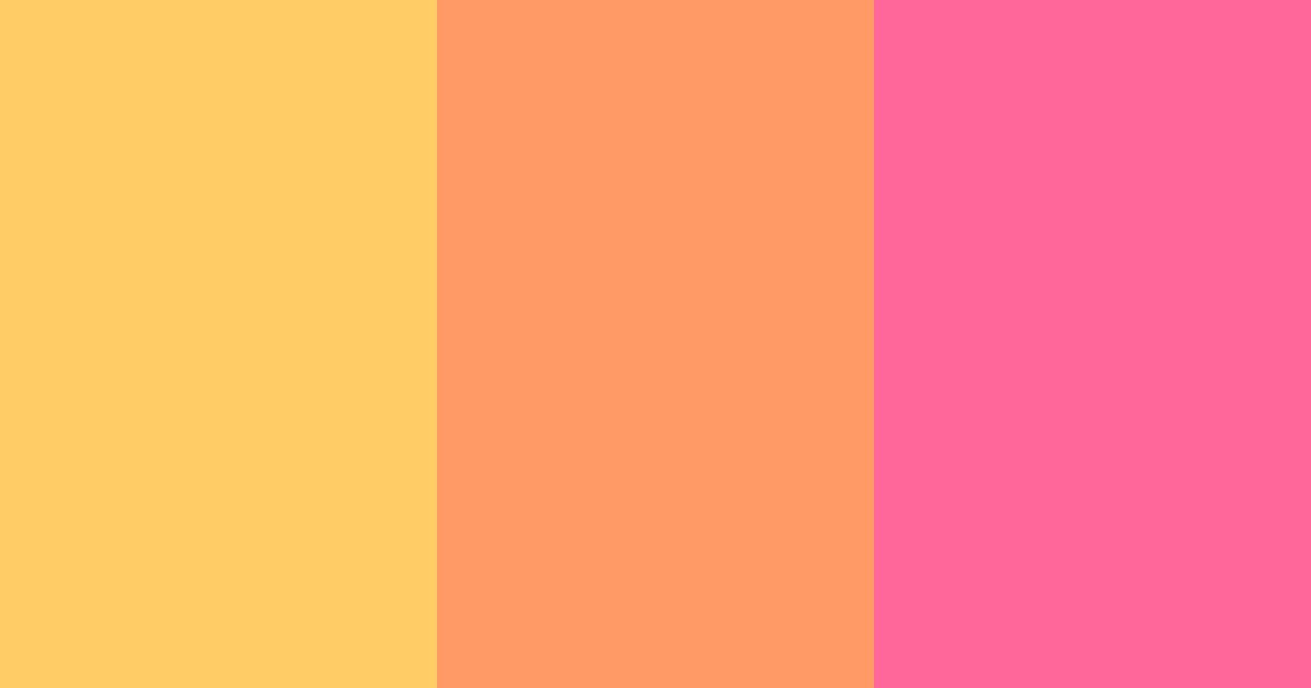 Download sunset sorbet color palette PNG image (landscape)