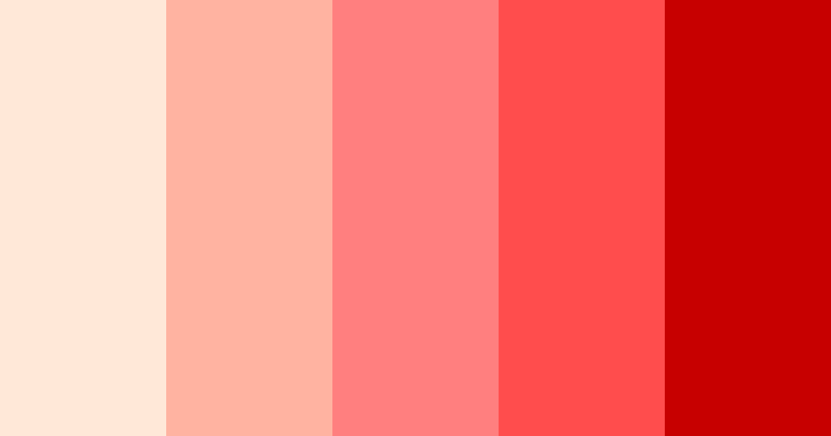 Download tropical blush color palette PNG image (landscape)