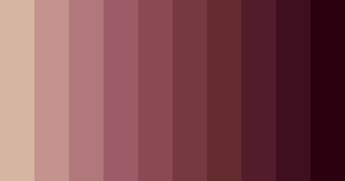 Download marron elegance color palette PNG image (landscape)
