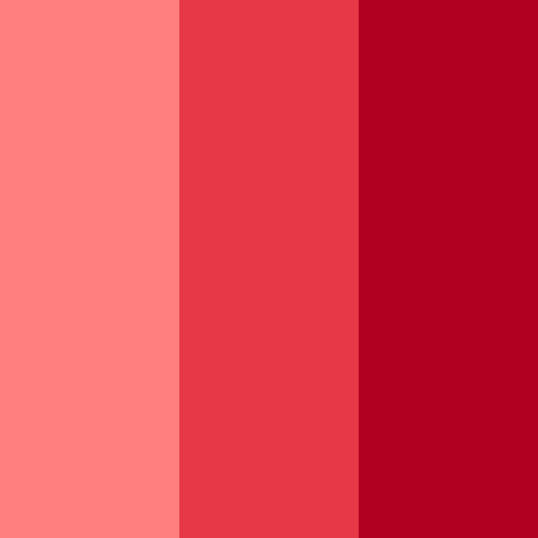 Download crimson symphony color palette PNG image (square)