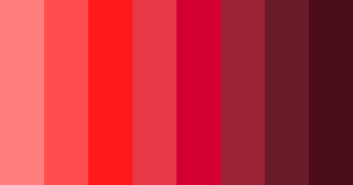 Download crimson tides color palette PNG image (landscape)