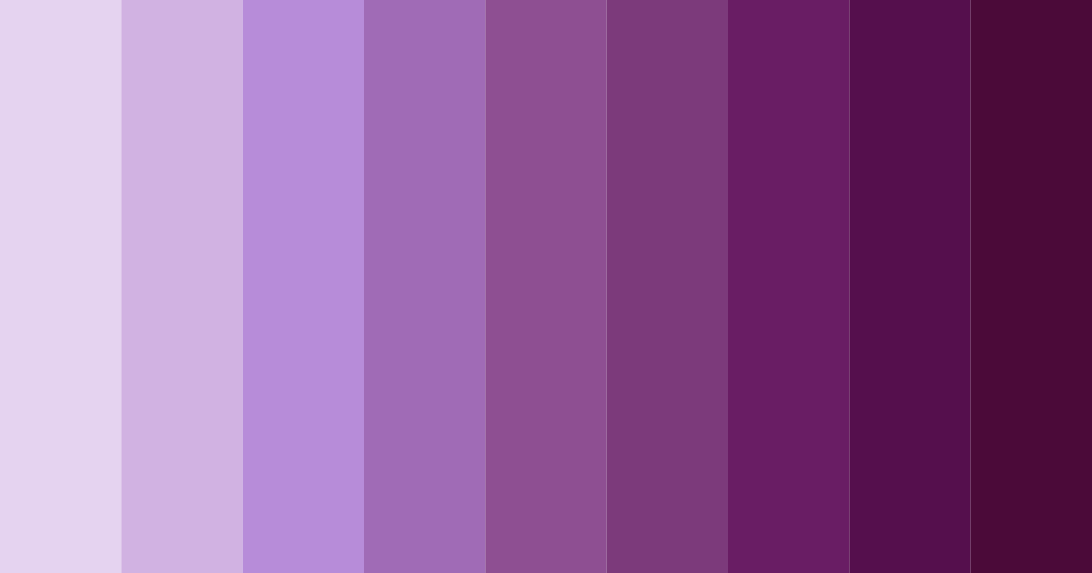 Download mystic amethyst color palette PNG image (landscape)