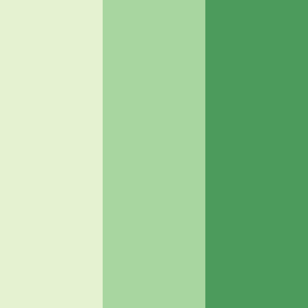 Download verdant whisper color palette PNG image (square)
