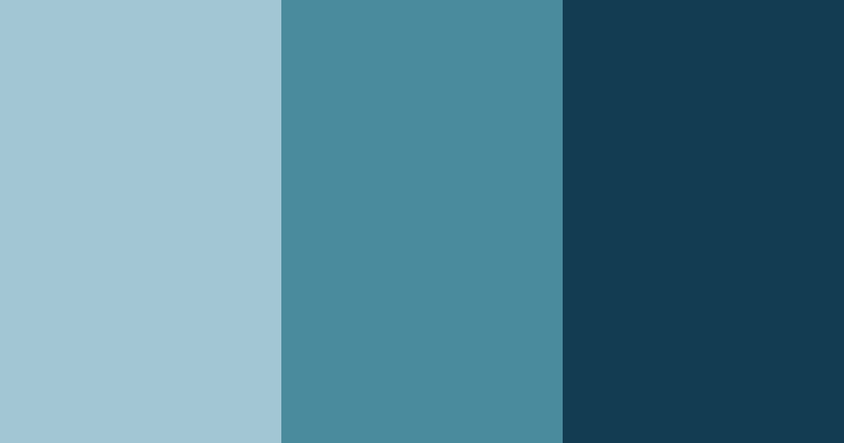 Download deep teal color palette PNG image (landscape)