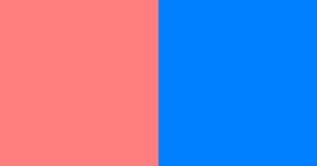 Download vibrant blue red color palette PNG image (landscape)