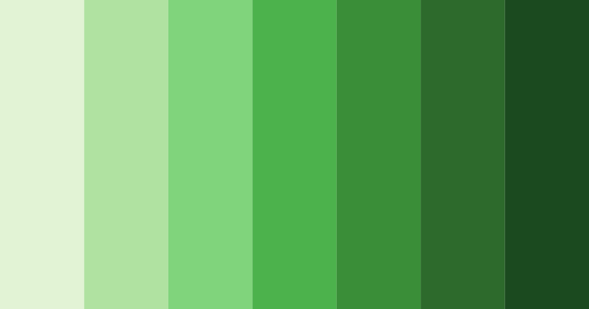 Download emerald meadow color palette PNG image (landscape)