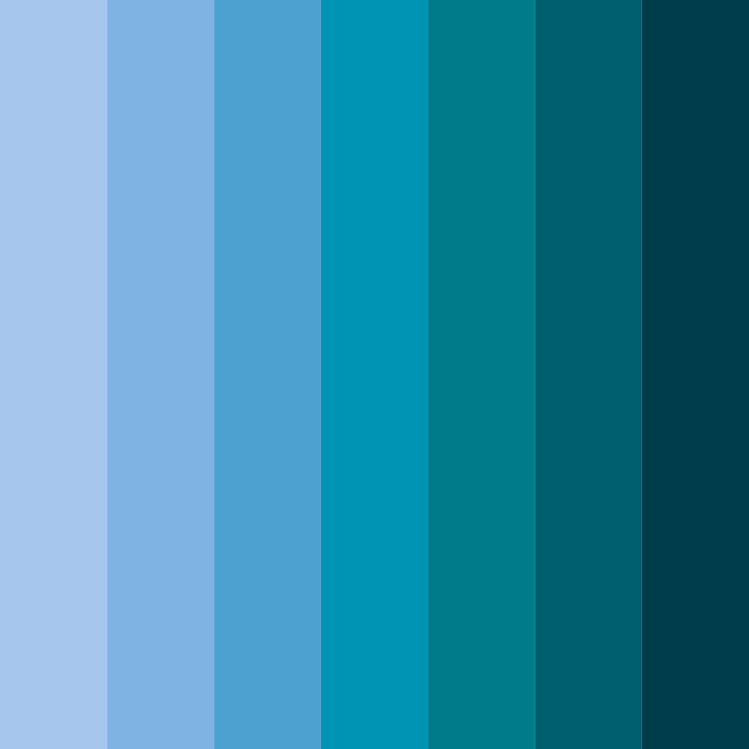 Download serene sleep spectrum color palette PNG image (square)