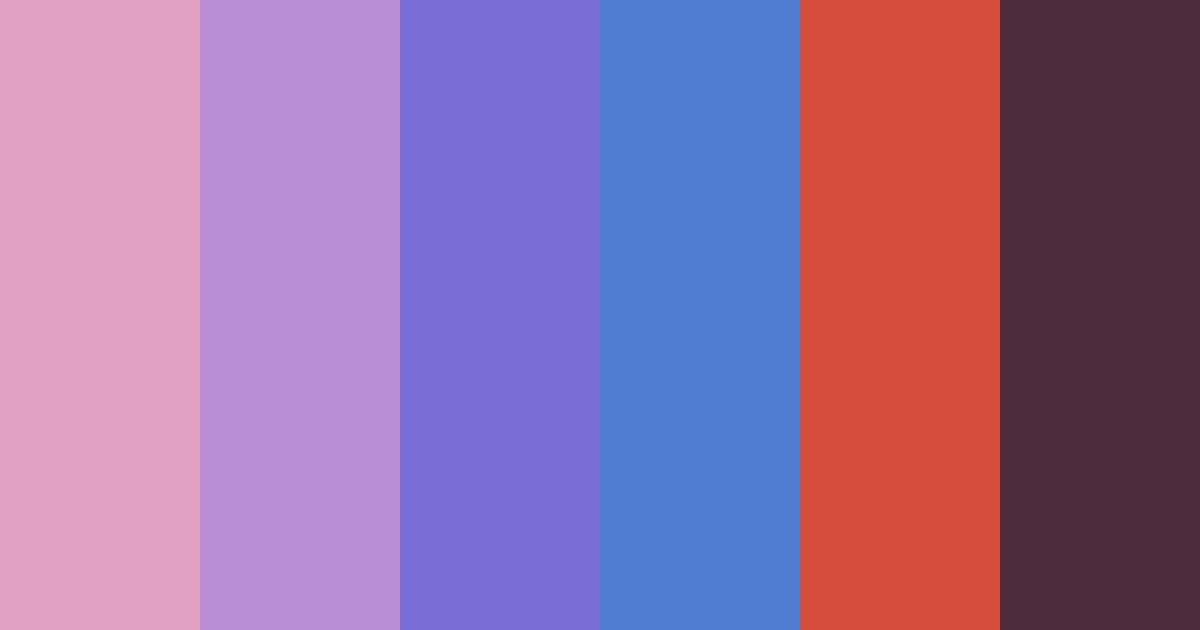 Download dreamy twilight fusion color palette PNG image (landscape)