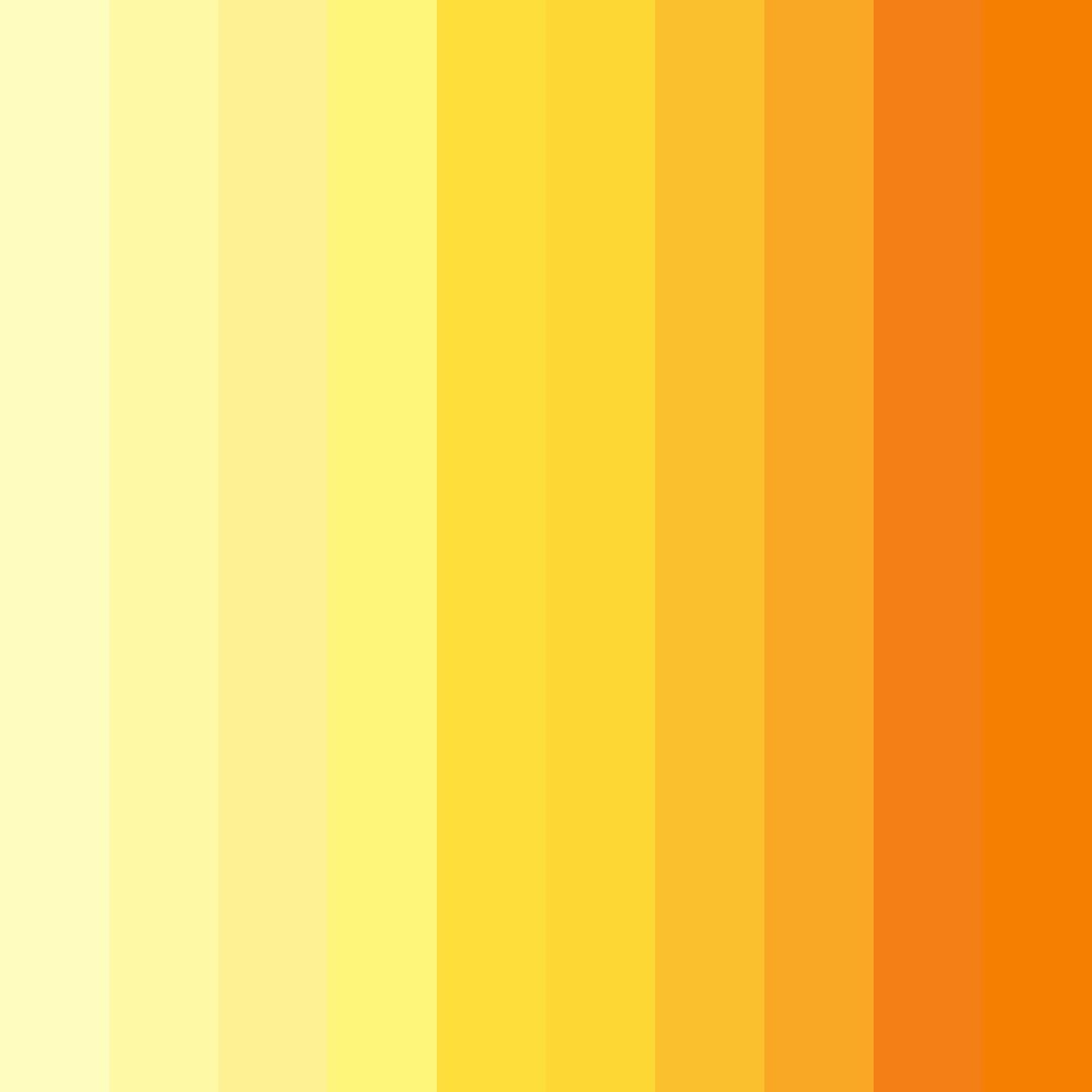 Download golden sunburst color palette PNG image (square)