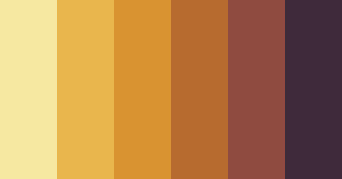 Download brown sunset color palette PNG image (landscape)