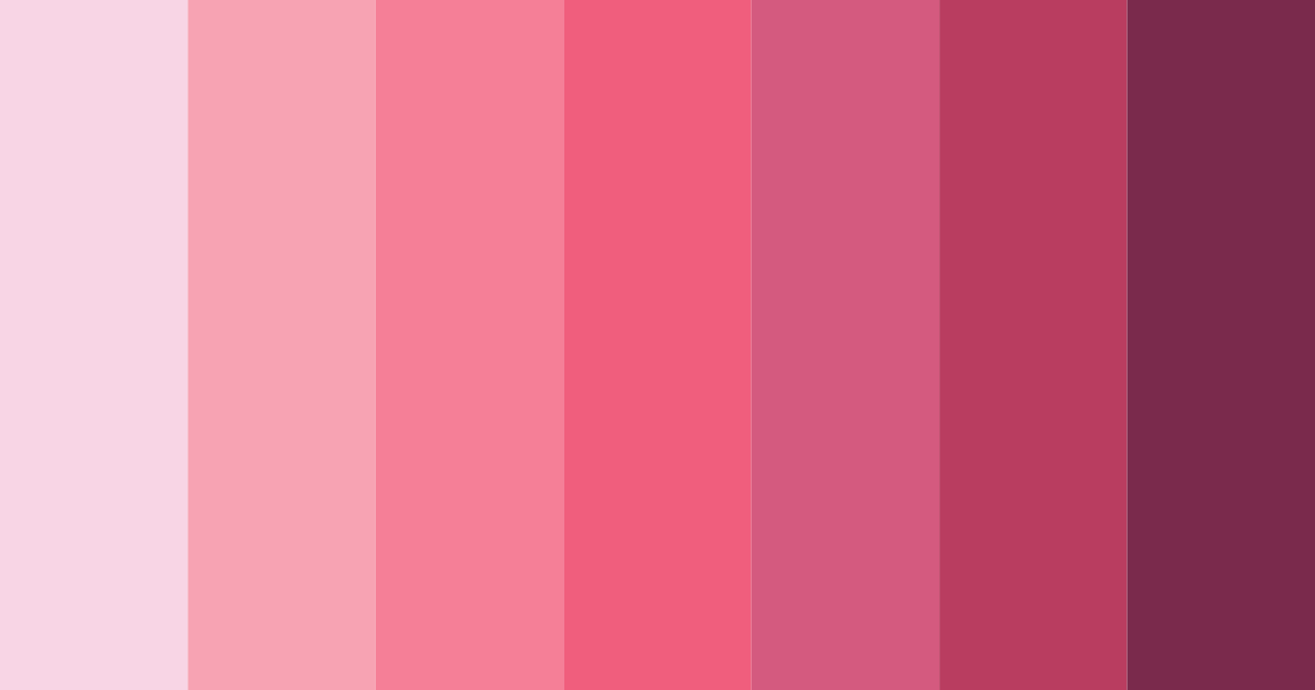 Download blushing boudoir color palette PNG image (landscape)