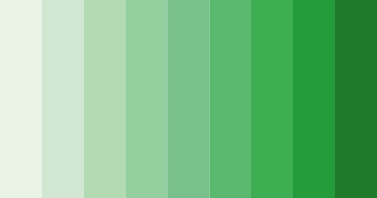 Download green olive color palette PNG image (landscape)