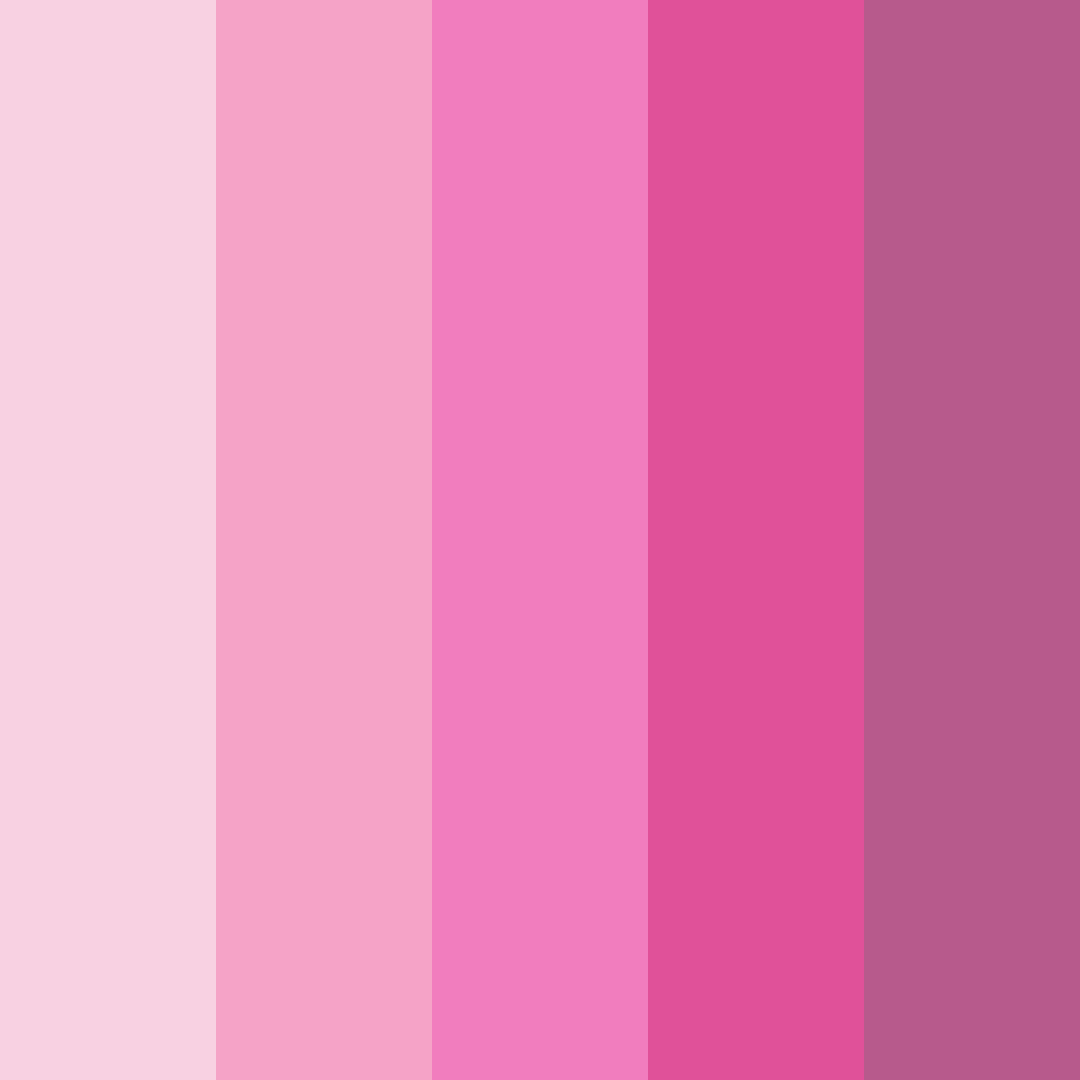 Download cherry blossom dream color palette PNG image (square)