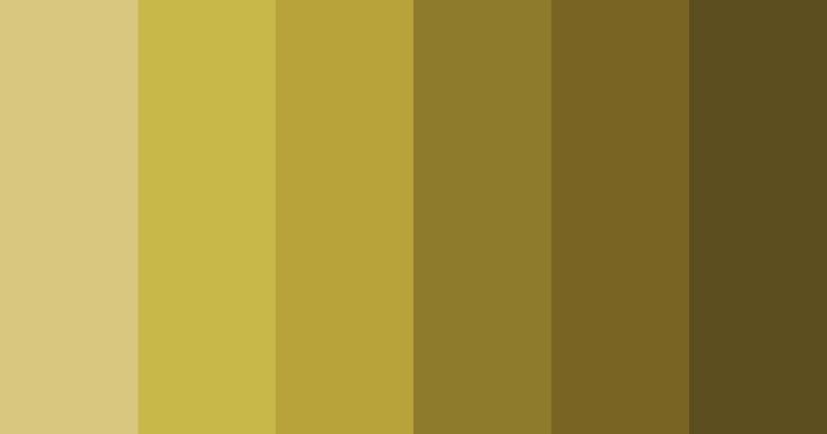 Download olive gold color palette PNG image (landscape)
