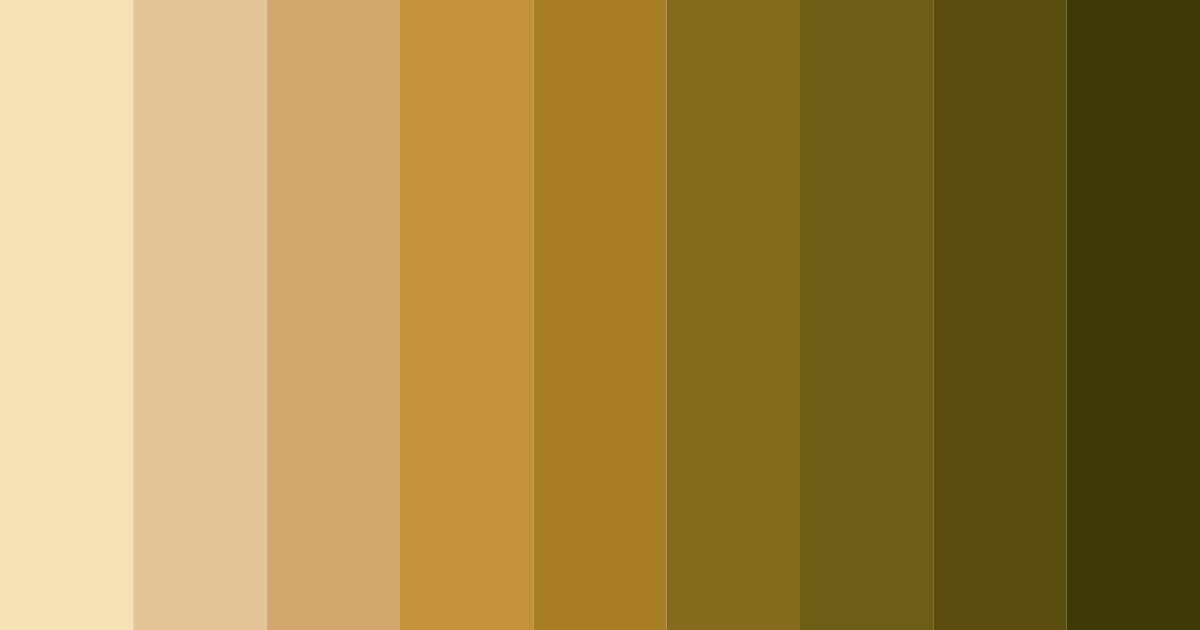 Download golden harvest fields color palette PNG image (landscape)