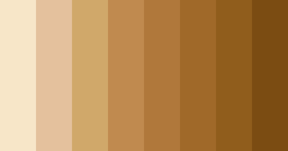 Download champagne gold elegance color palette PNG image (landscape)