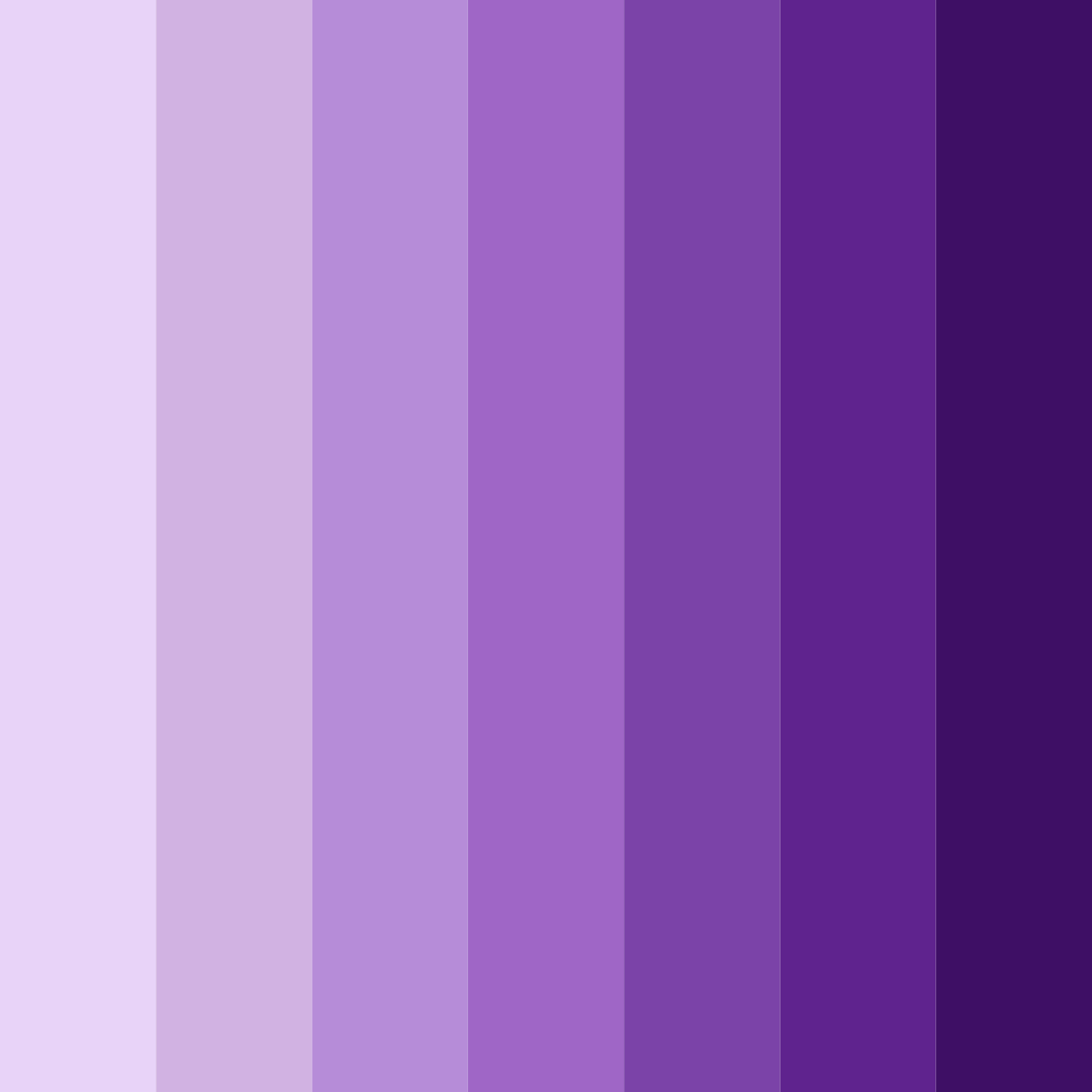 Download ethereal amethyst dream color palette PNG image (square)