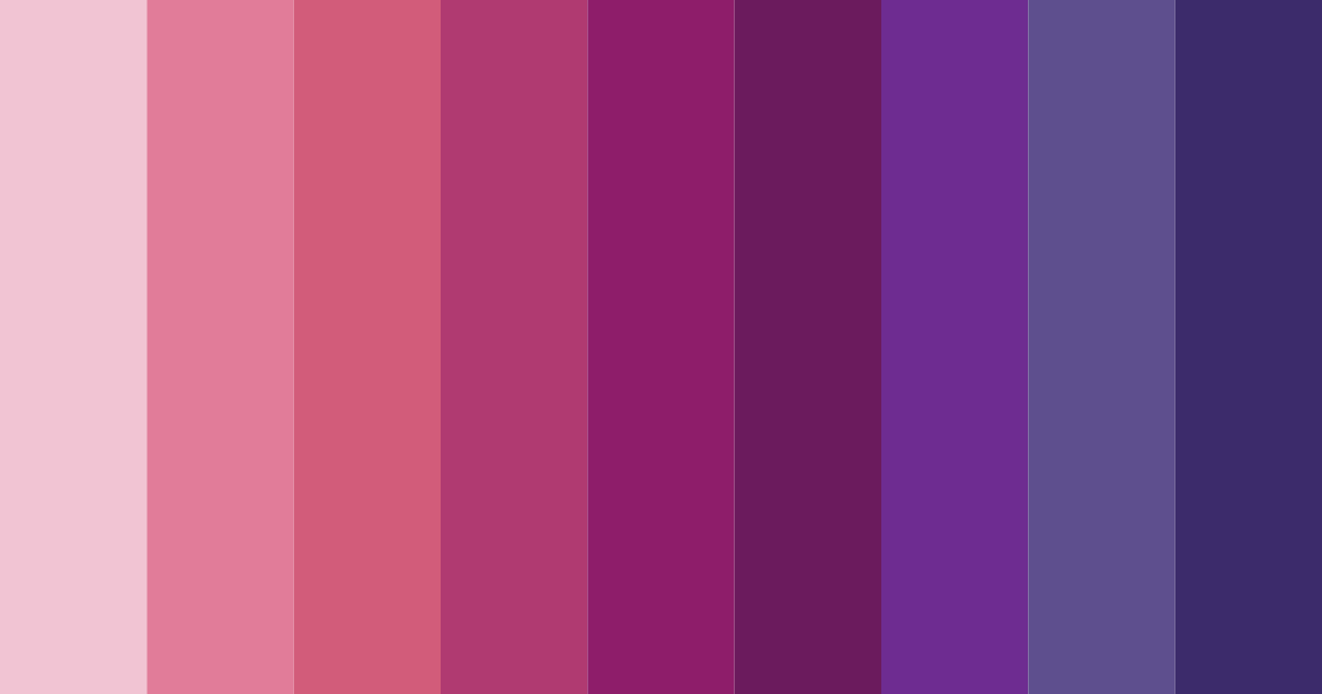 Download crimson violet color palette PNG image (landscape)