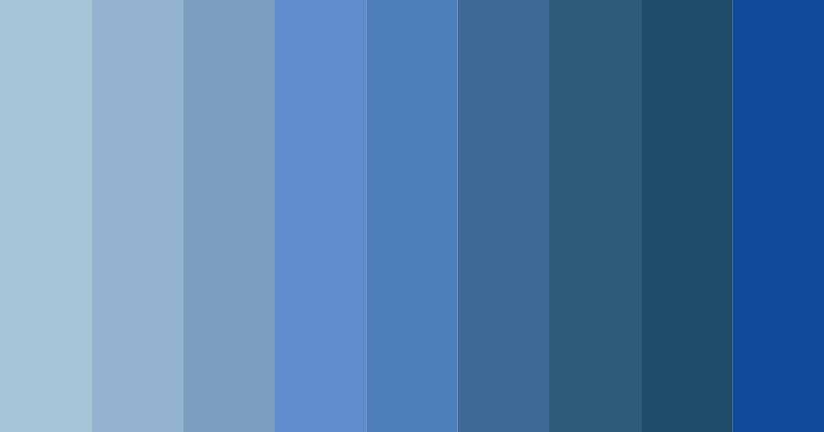 Download blue depths color palette PNG image (landscape)