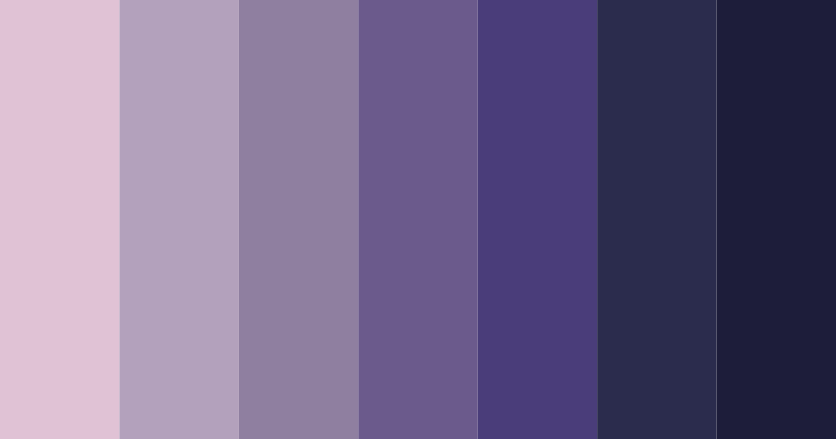 Download dusky embrace color palette PNG image (landscape)