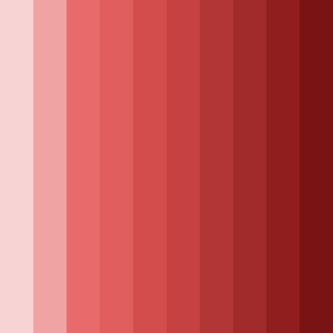 Download subtle red color palette PNG image (square)