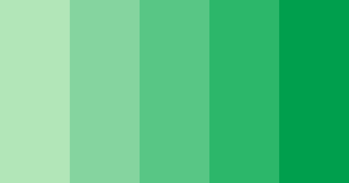 Download emerald whisper color palette PNG image (landscape)