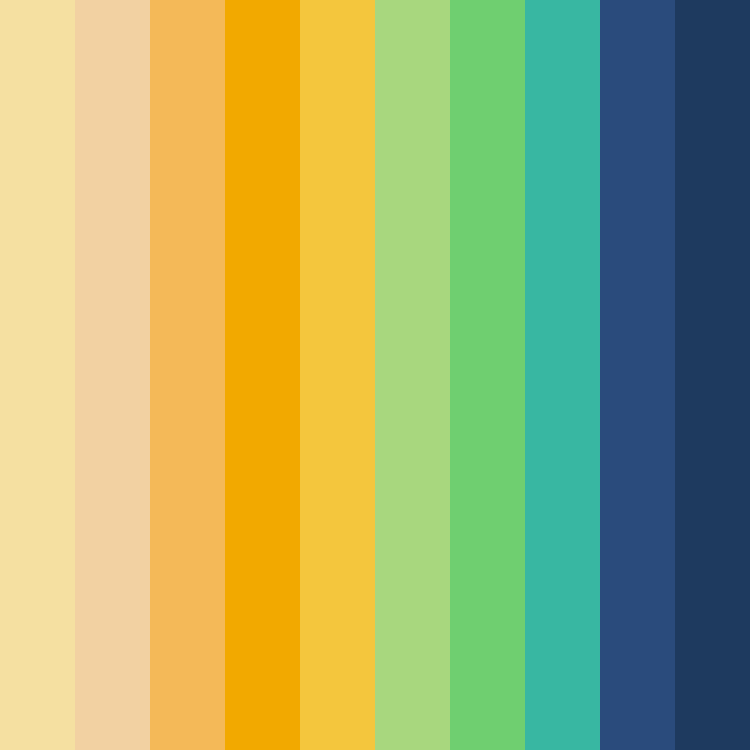 Download vibrant green color palette PNG image (square)