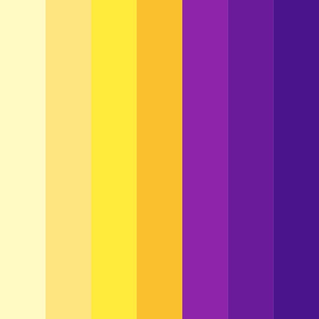 Download sunset amethyst color palette PNG image (square)