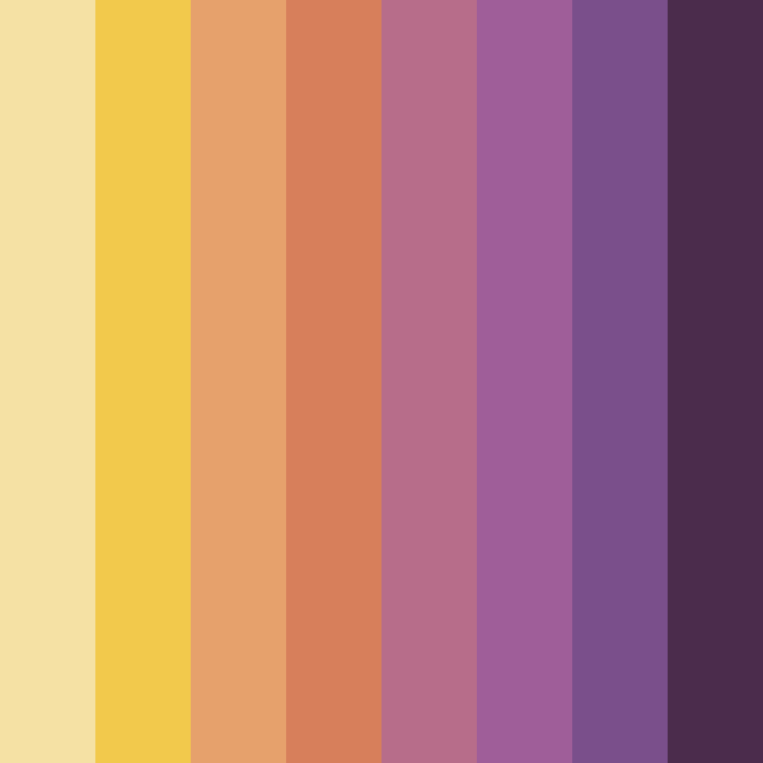 Download warm mauve color palette PNG image (square)