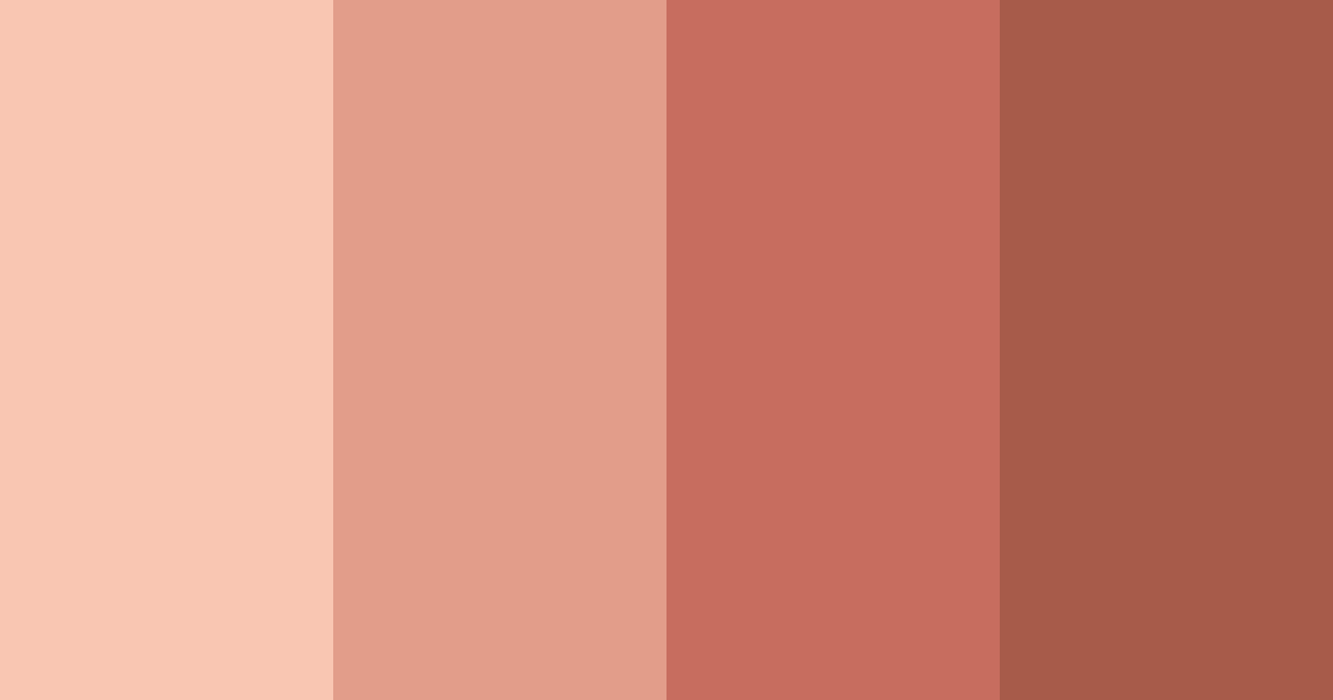 Download sunset blush color palette PNG image (landscape)