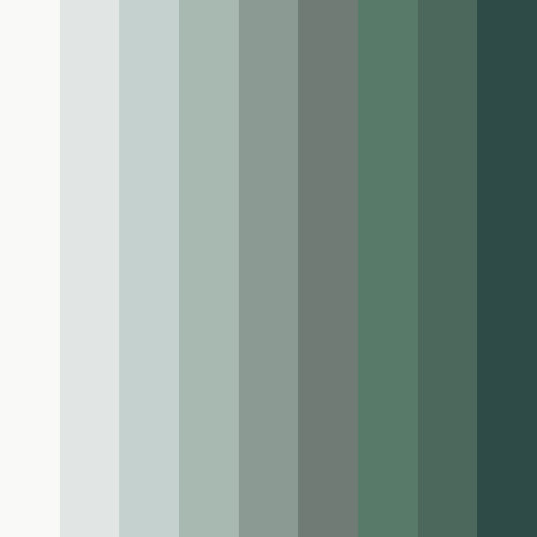 Download whispers of tranquility color palette PNG image (square)
