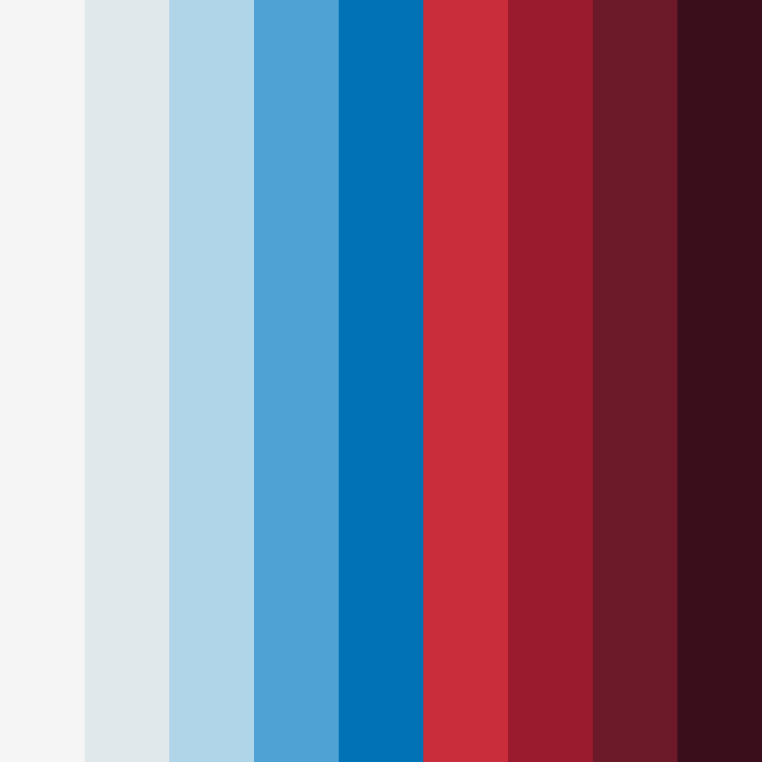 Download stars and stripes serenade color palette PNG image (square)