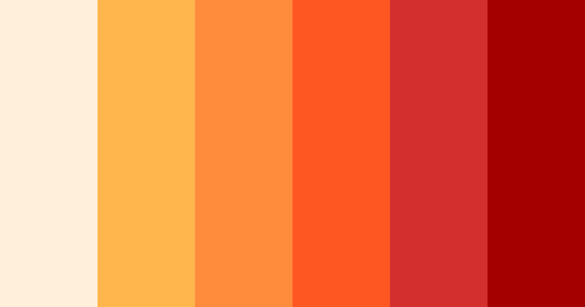 Download explosive ember color palette PNG image (landscape)
