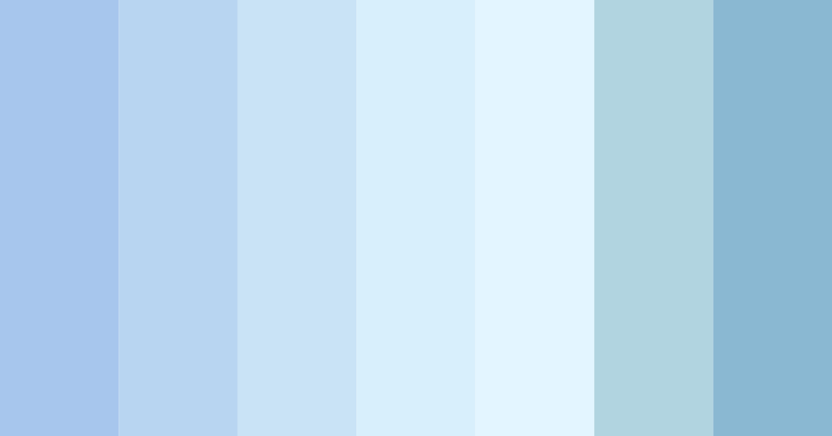 Download serene sky whispers color palette PNG image (landscape)