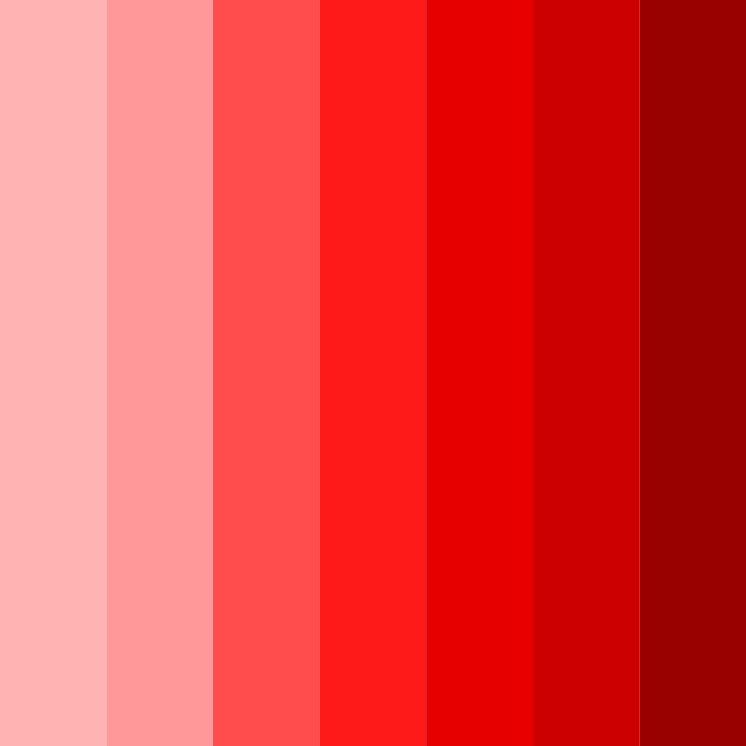 Download pastel red dreams color palette PNG image (square)