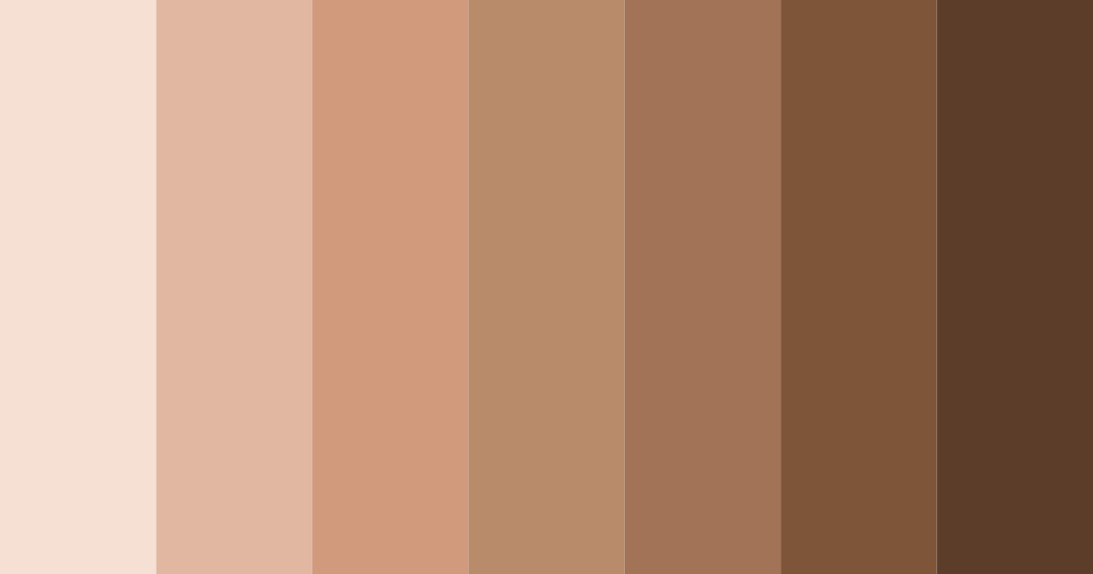 Download whispering earthtones color palette PNG image (landscape)