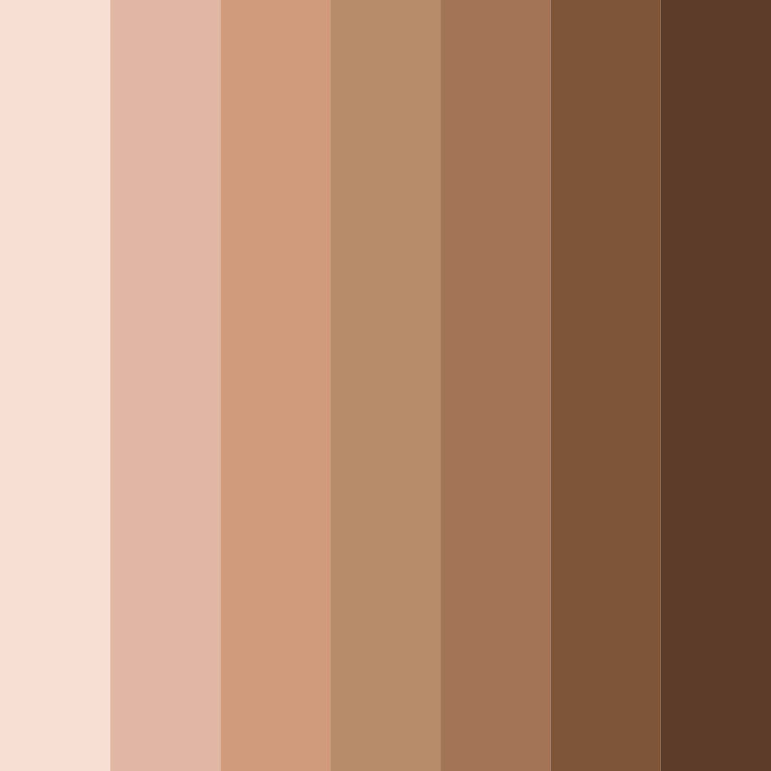 Download whispering earthtones color palette PNG image (square)