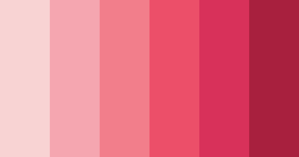 Download soft pink shades color palette PNG image (landscape)