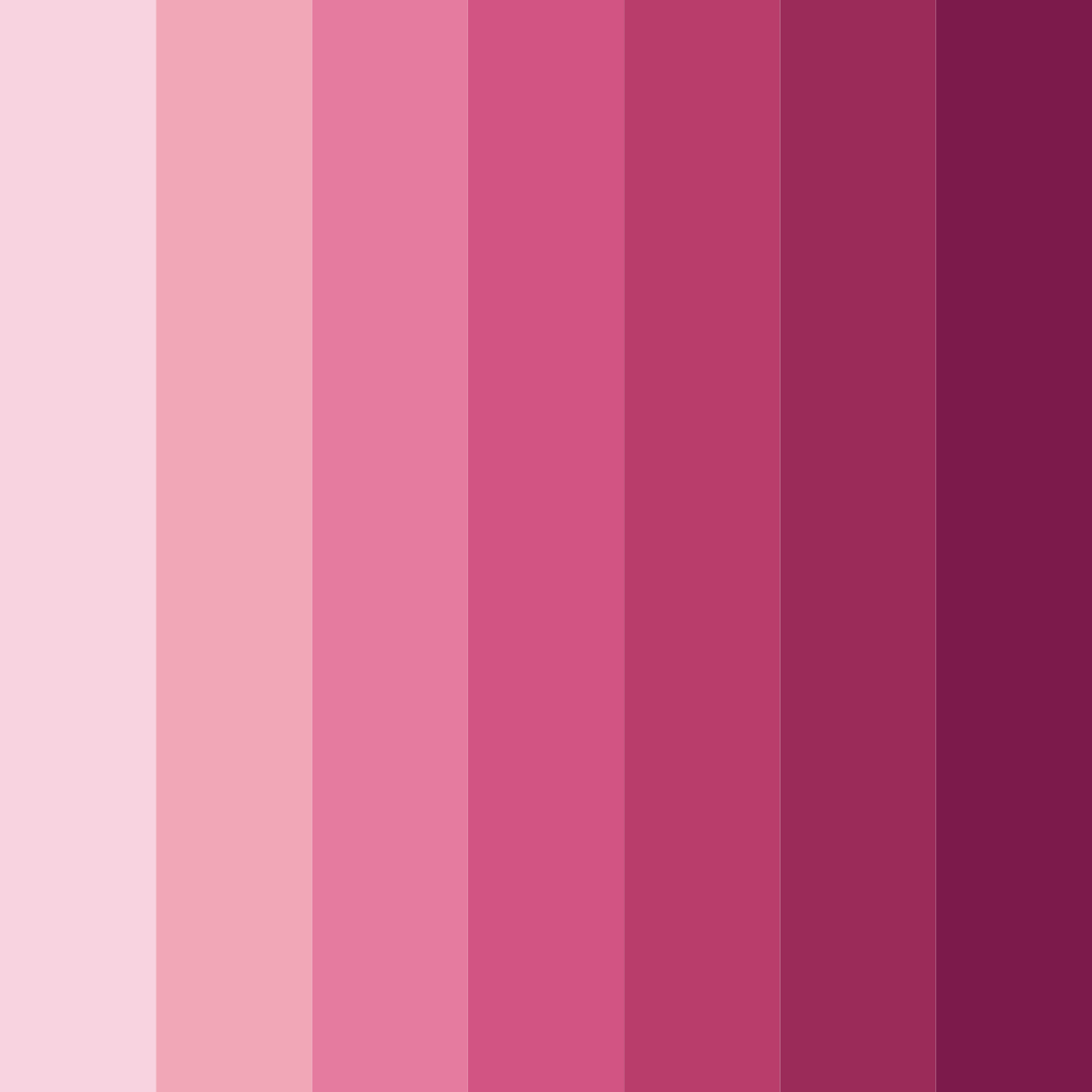 Download frosted petals color palette PNG image (square)
